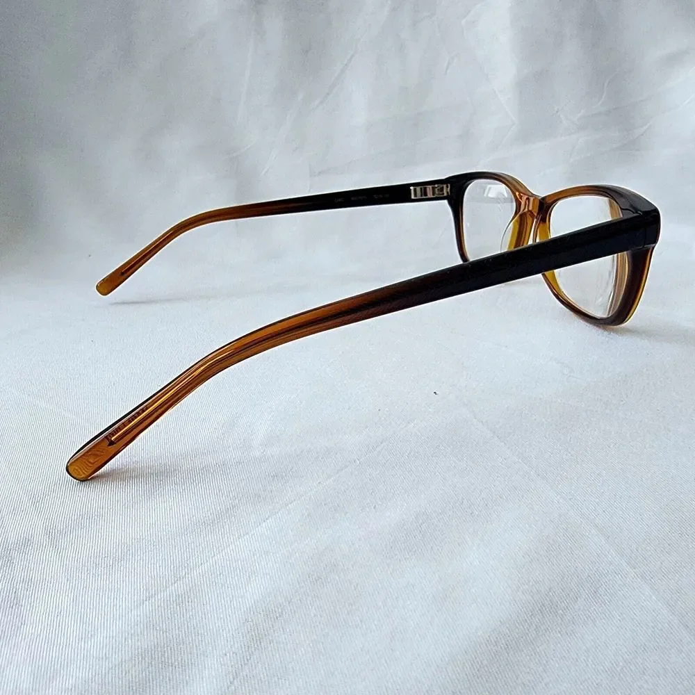 Converse Cat Eye Q402 Brown Full Rim Eye‎ Glasses Medium M 52-16-135  FRAME ONLY